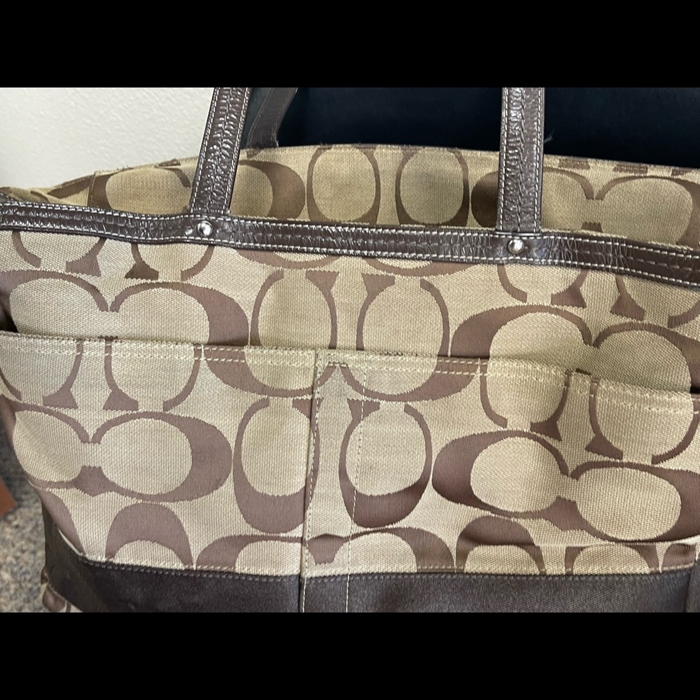 Coach laptop bag